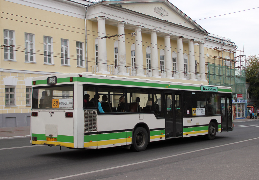 Владимирская область, MAN A10 NL202 № ВТ 913 33