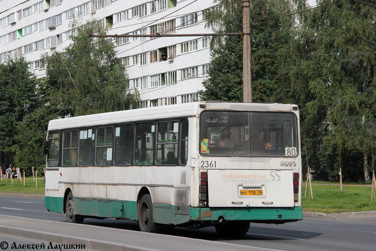 Санкт-Петербург, ЛиАЗ-5256.25 № 2361