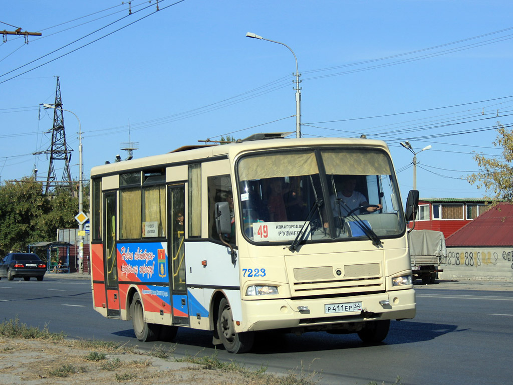 Волгоградская область, ПАЗ-320401-03 № 7223