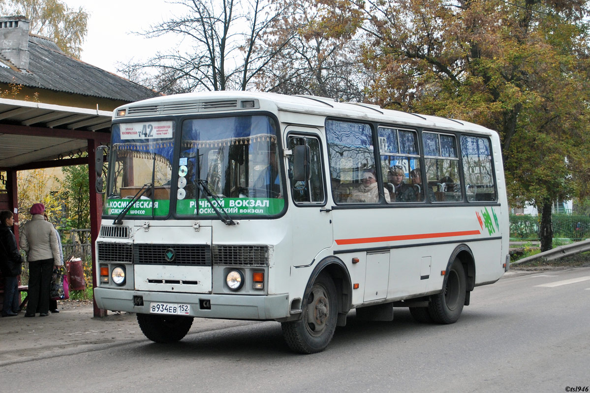 Нижегородская область, ПАЗ-32054 № В 934 ЕВ 152