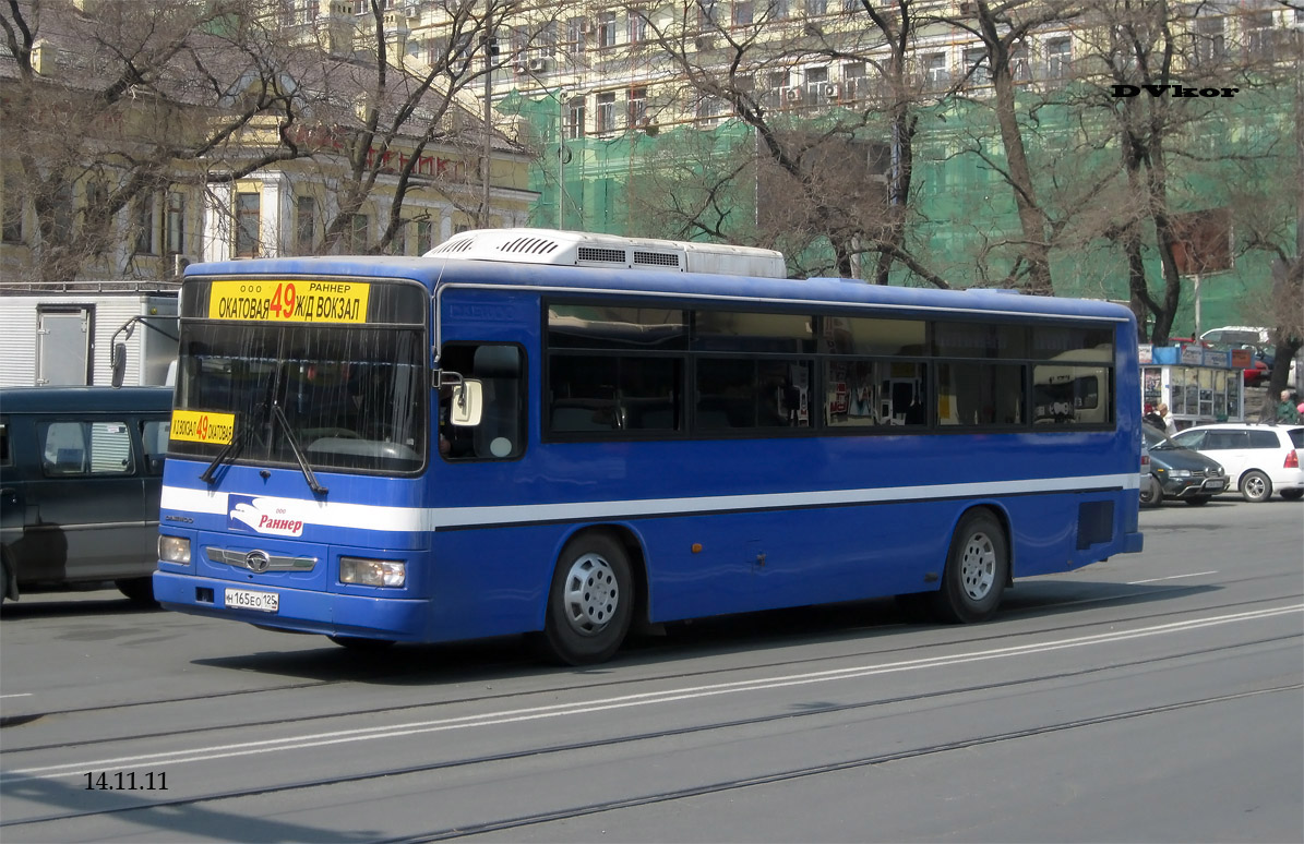 Приморский край, Daewoo BS106 Royal City (Busan) № Н 165 ЕО 125