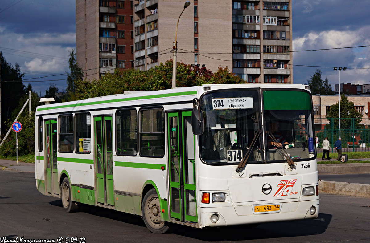 Санкт-Петербург, ЛиАЗ-5256.25 № 3266