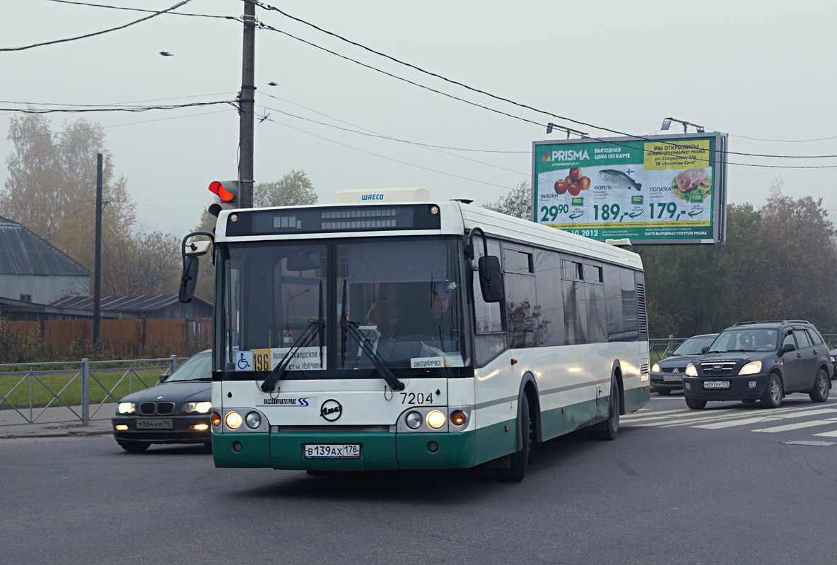 Санкт-Петербург, ЛиАЗ-5292.20 № 7204