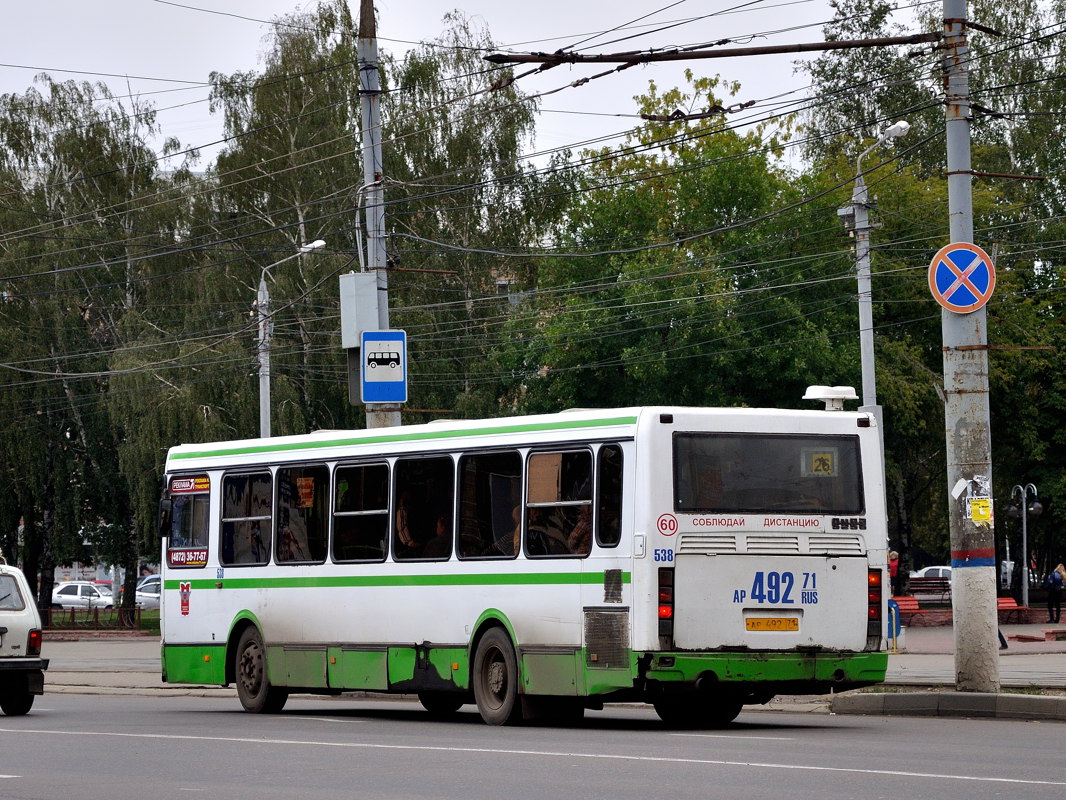 Тульская область, ЛиАЗ-5256.45 № 538