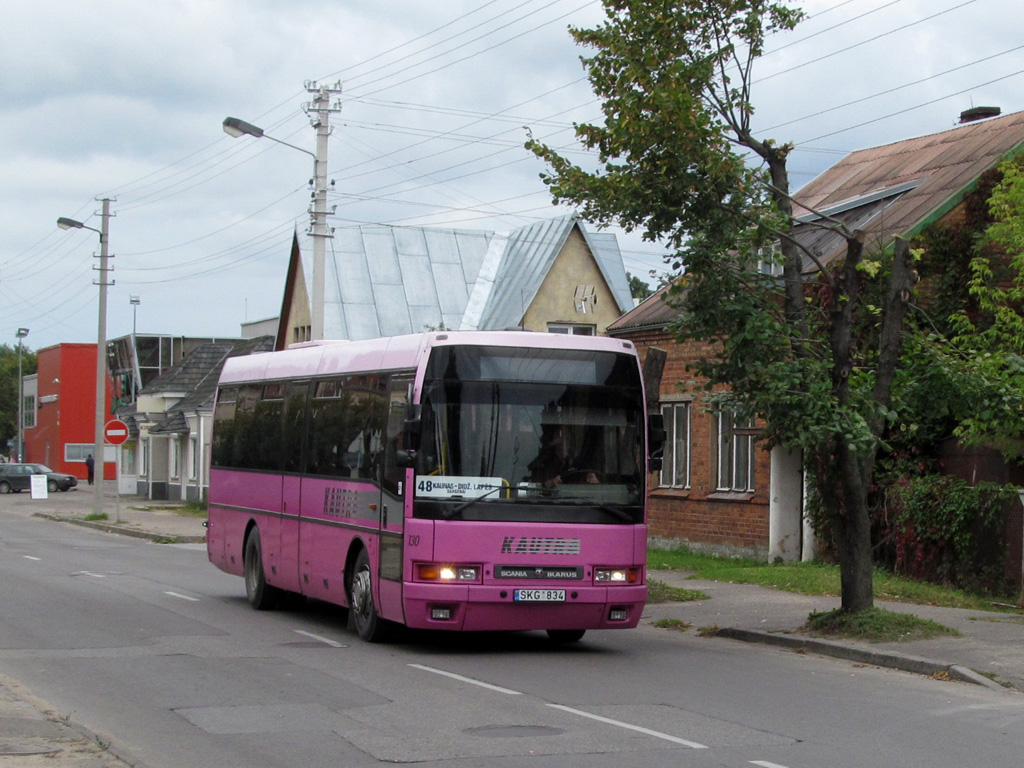 Литва, Ikarus EAG 395/E95 (Scania) № 130