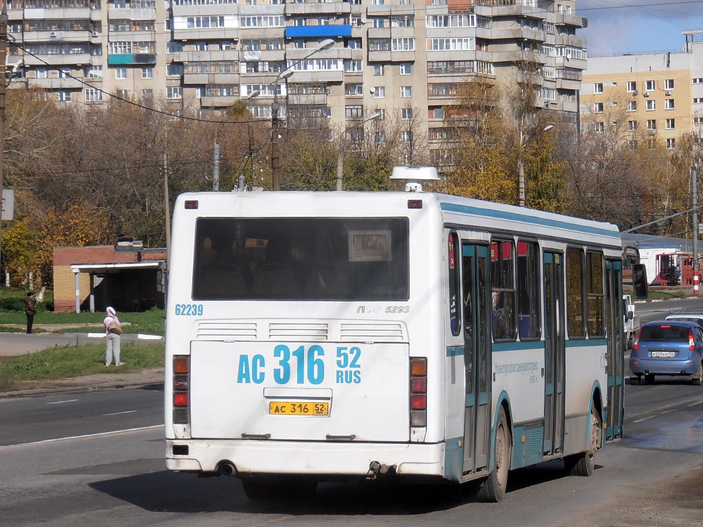 Нижегородская область, ЛиАЗ-5293.00 № 62239