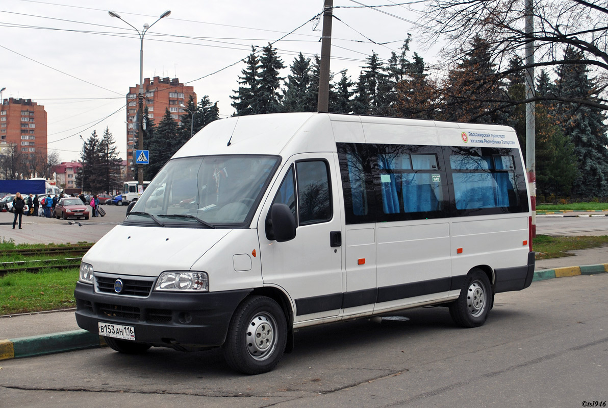 Татарстан, FIAT Ducato 244 CSMMC-RLL, -RTL № В 153 АН 116