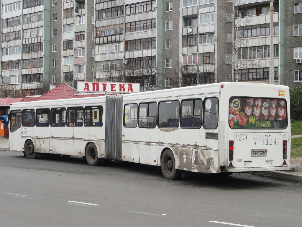 Вологодская область, ГолАЗ-АКА-6226 № 0209