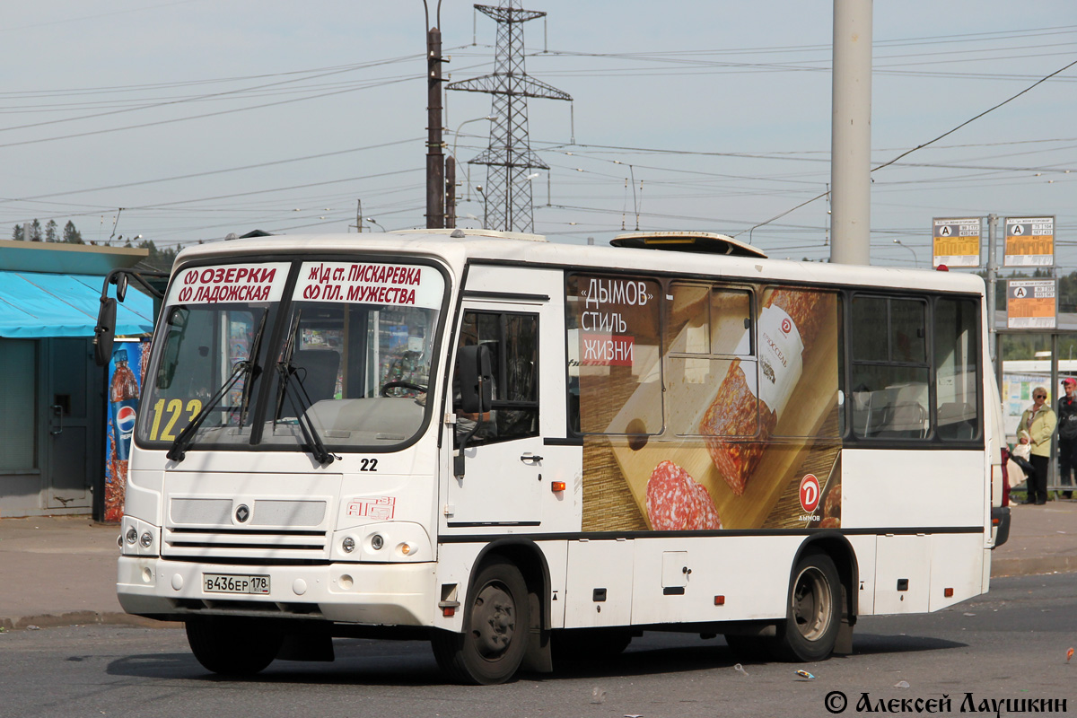 Санкт-Петербург, ПАЗ-320402-03 № 122