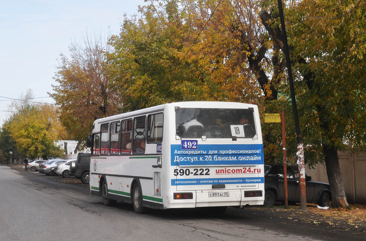 Омская область, ПАЗ-4230-03 № 492