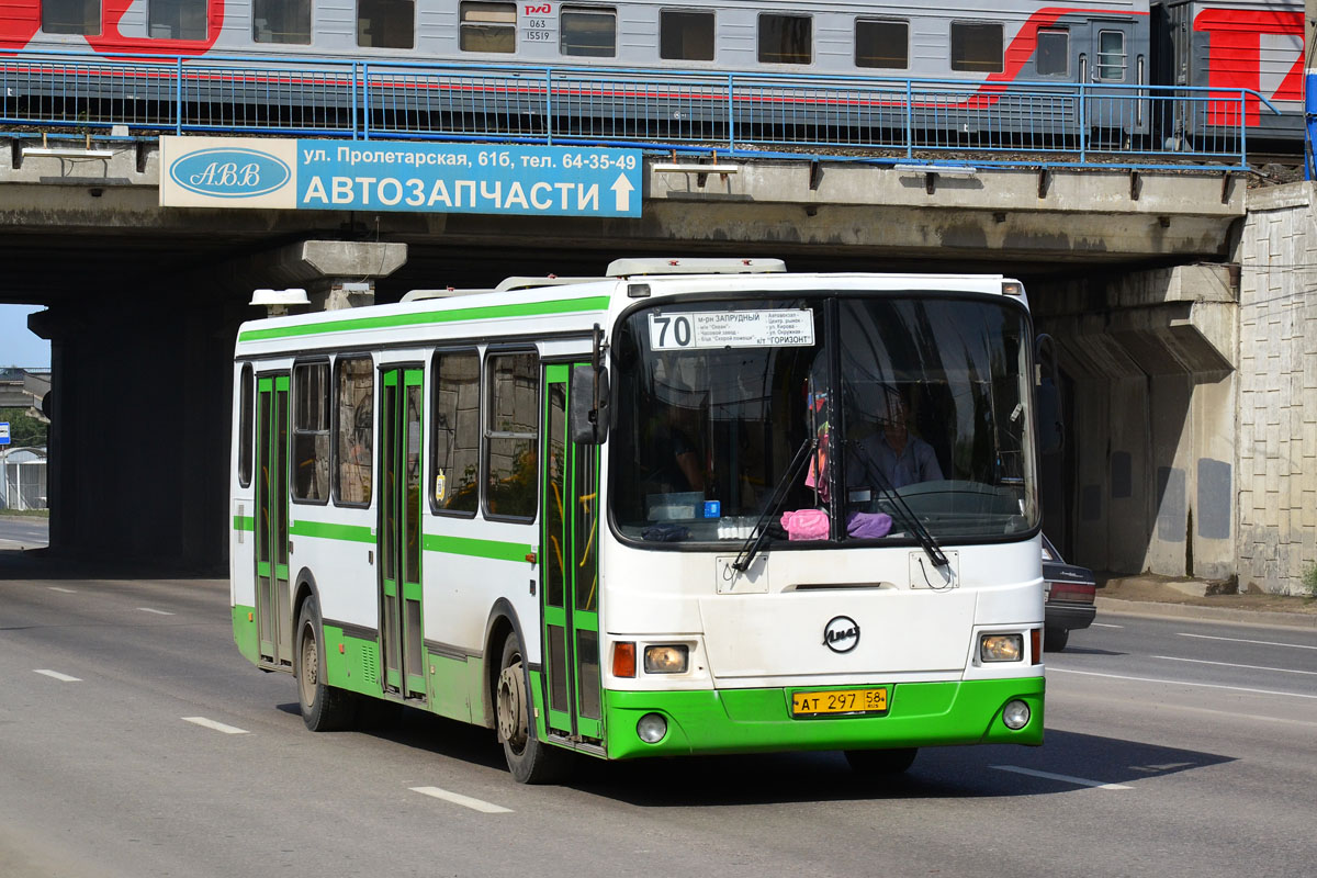 Пензенская область, ЛиАЗ-5256.45 № АТ 297 58