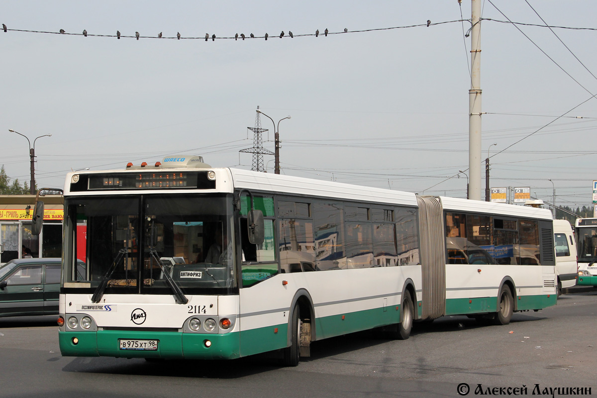 Санкт-Петербург, ЛиАЗ-6213.20 № 2114