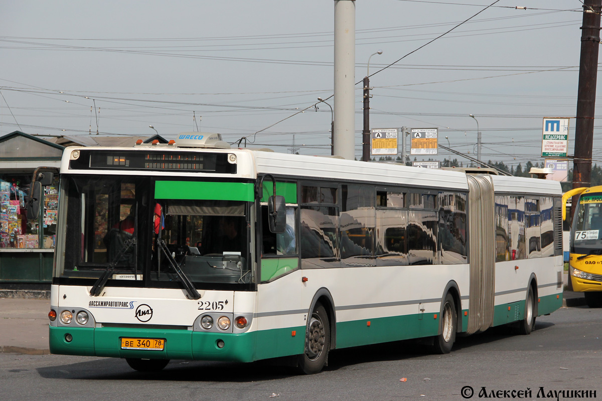 Sankt Peterburgas, LiAZ-6213.20 Nr. 2205