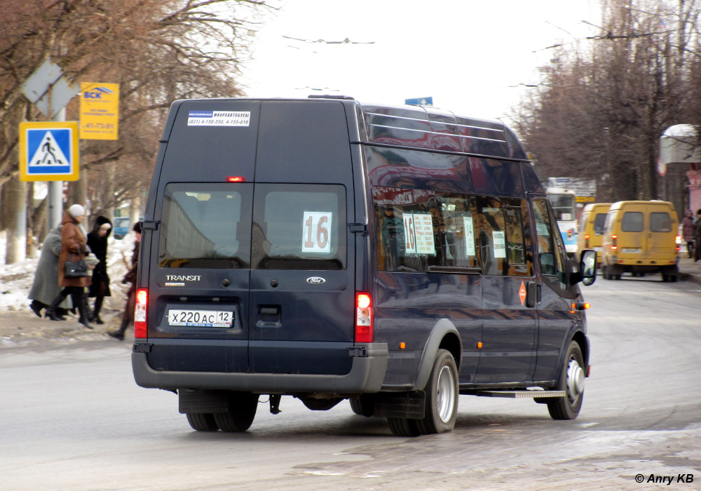 Марий Эл, Имя-М-3006 (X89) (Ford Transit) № Х 220 АС 12