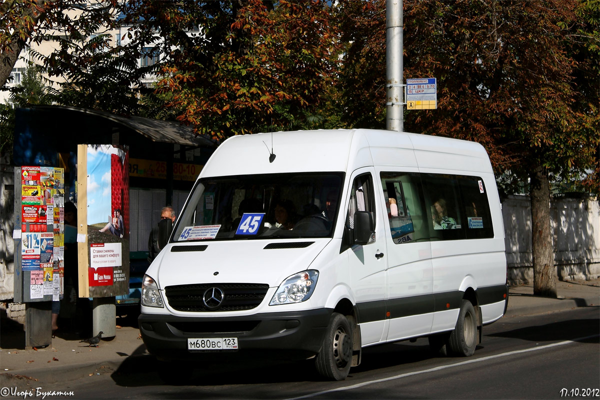 Краснодарский край, Луидор-22360C (MB Sprinter) № М 680 ВС 123