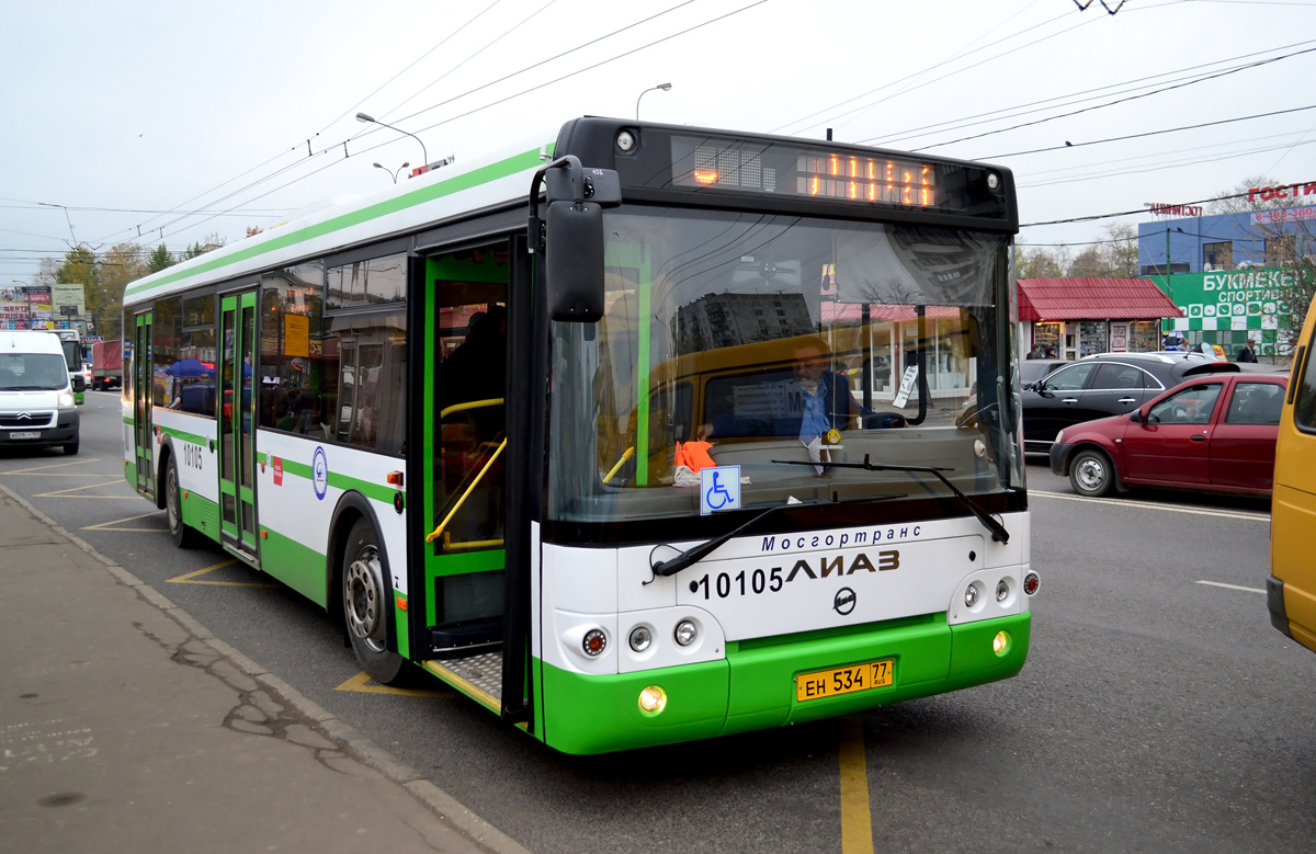 Moskau, LiAZ-5292.22 (2-2-2) Nr. 10105