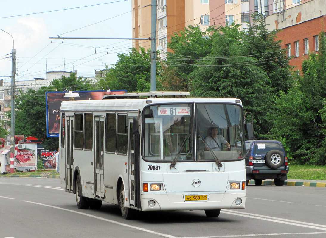 Нижегородская область, ЛиАЗ-5256.25 № 70867