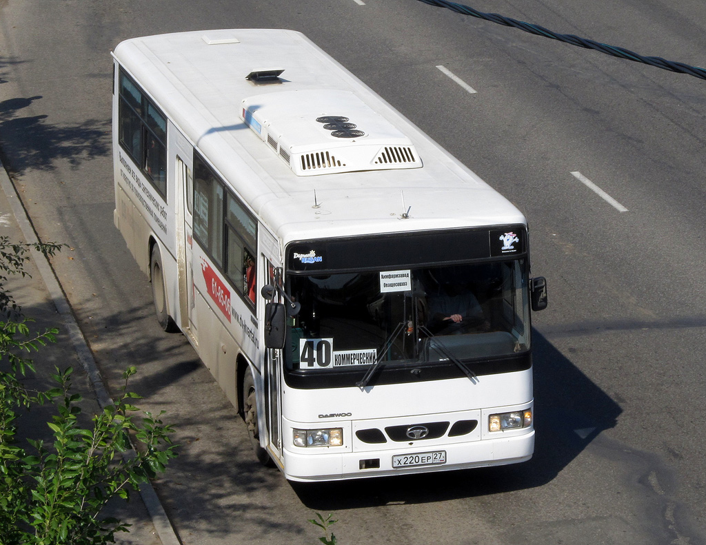 Хабаровский край, Daewoo BS106 Royal City (Busan) № Х 220 ЕР 27