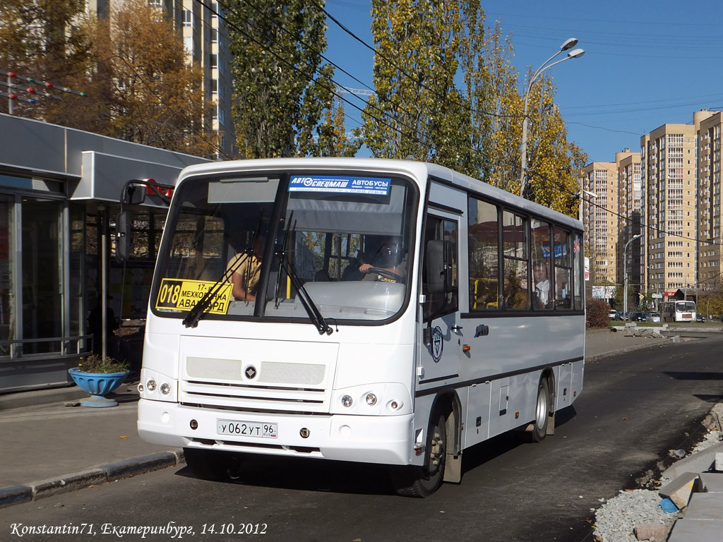 Свердловская область, ПАЗ-320402-05 № У 062 УТ 96