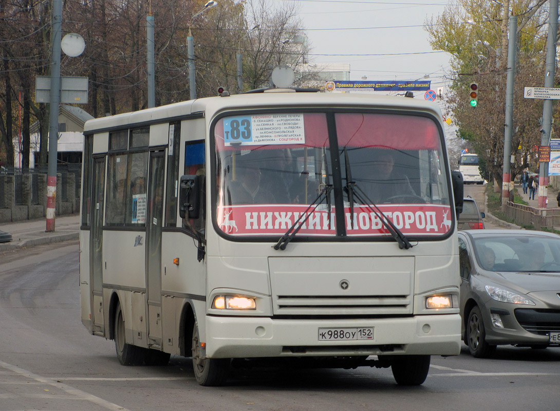 Нижегородская область, ПАЗ-3204 (00) № К 988 ОУ 152