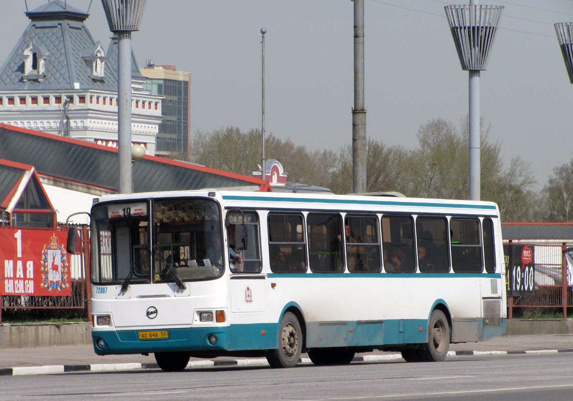 Нижегородская область, ЛиАЗ-5256.25 № 72007