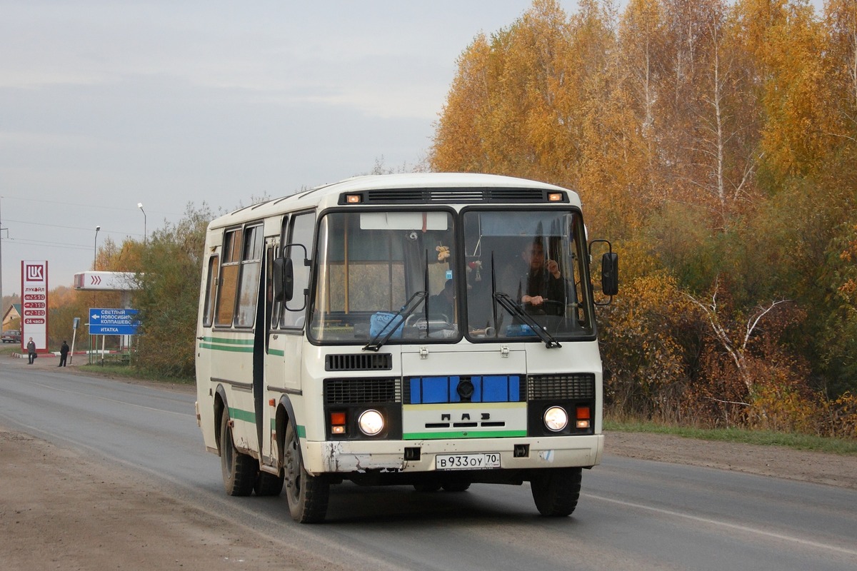 Томская область, ПАЗ-32053 № В 933 ОУ 70