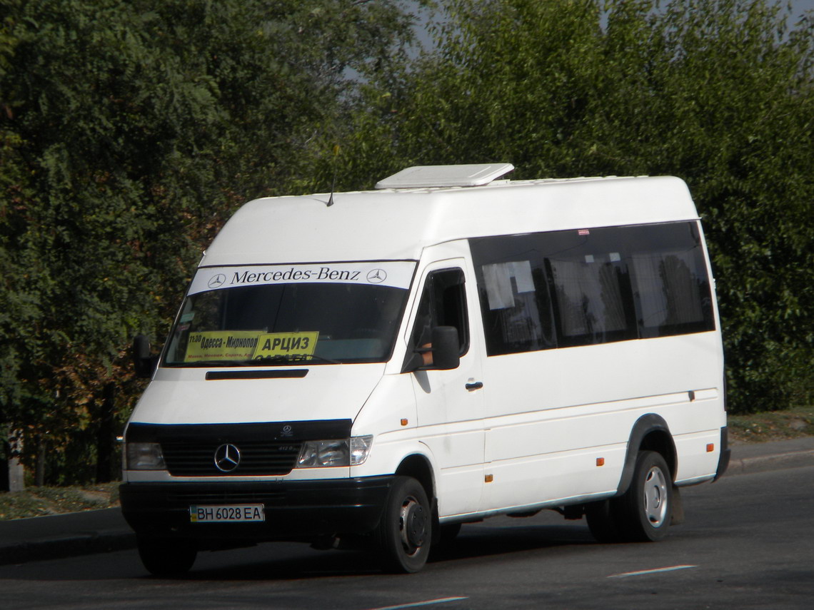 Одесская область, Mercedes-Benz Sprinter W904 412D № BH 6028 EA