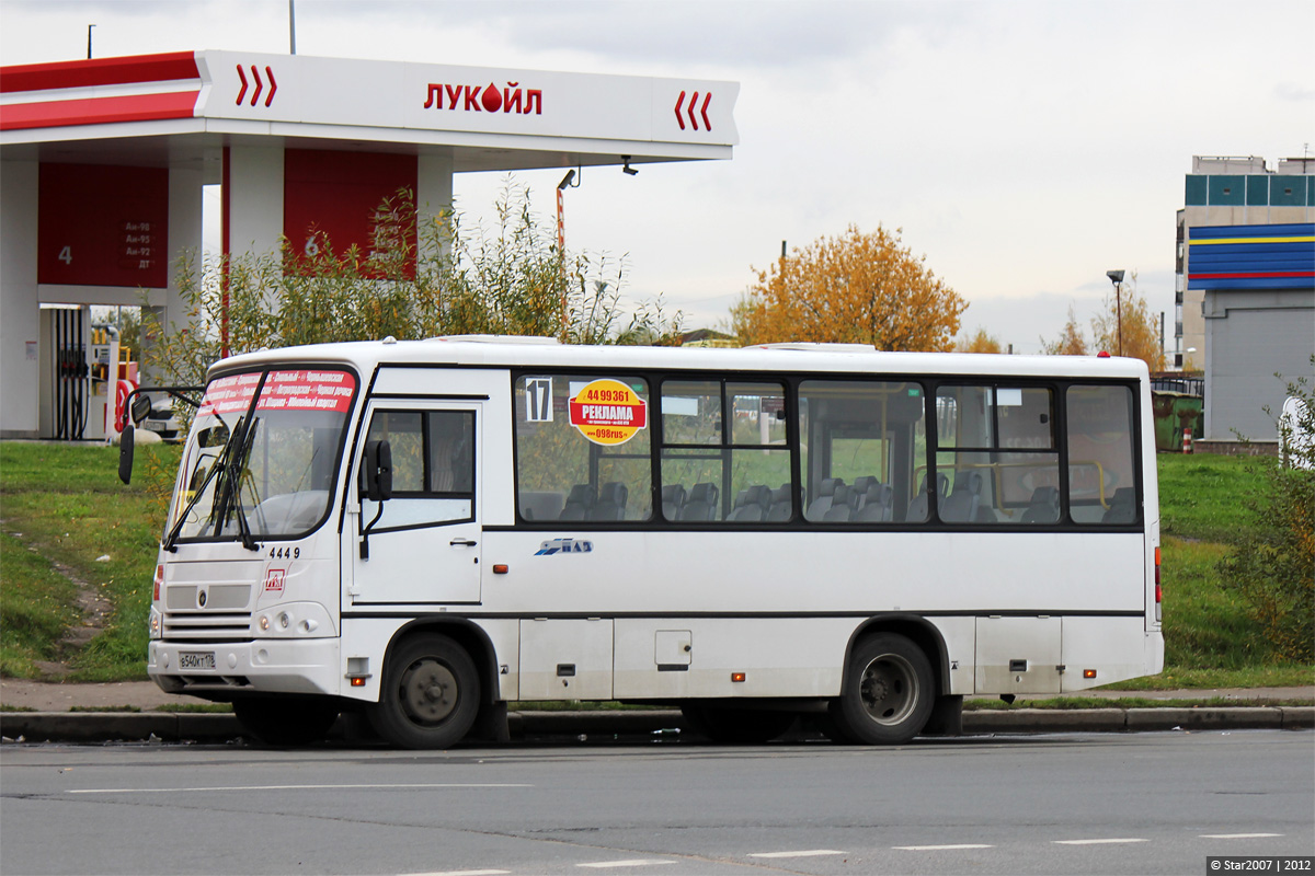 Санкт-Петербург, ПАЗ-320402-05 № n449