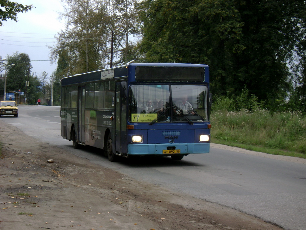 Kraj Permski, MAN 791 SL202 Nr АТ 092 59