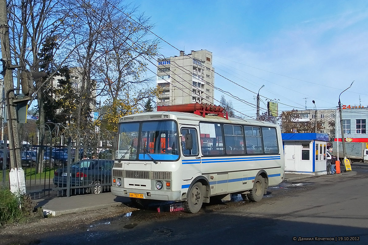 Тверская область, ПАЗ-32053 № АМ 727 69; Тверская область — Тверской автовокзал