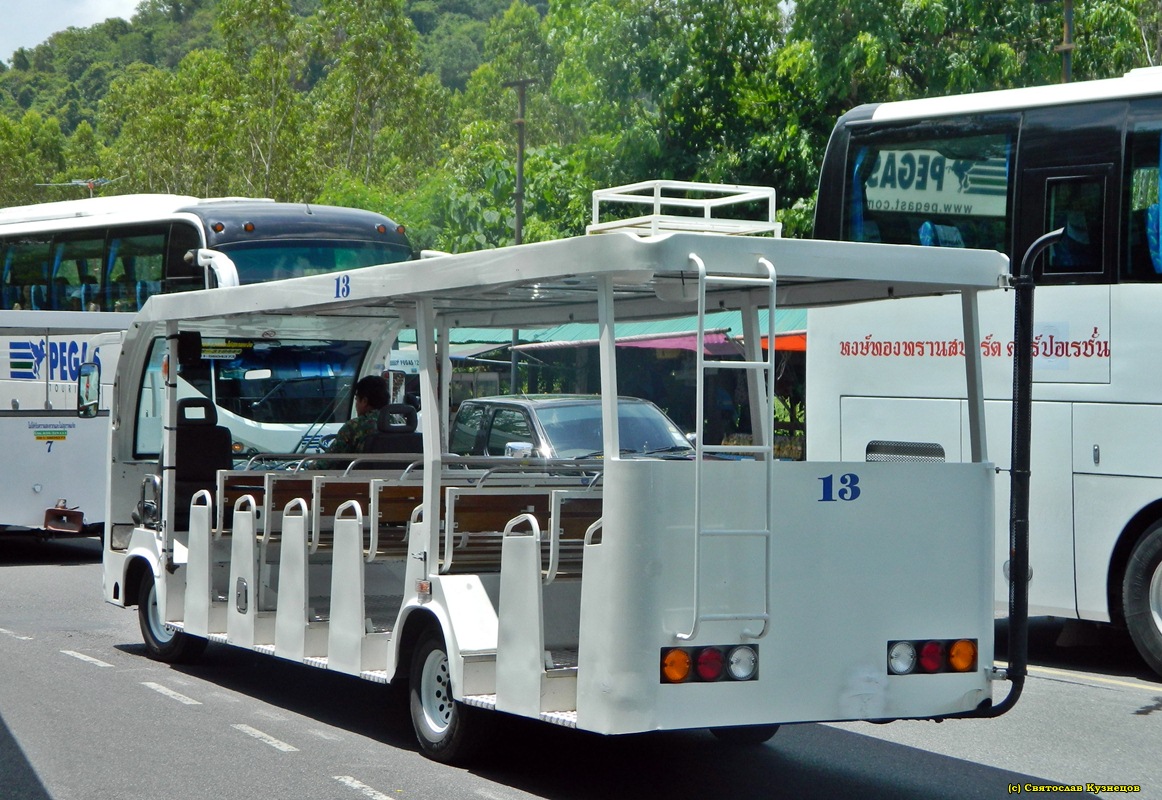 Thailand, Sightseeng buses and "trains" č. 13