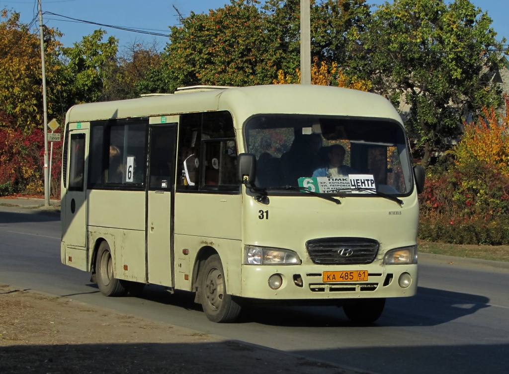 Ростовская область, Hyundai County SWB C08 (РЗГА) № 31