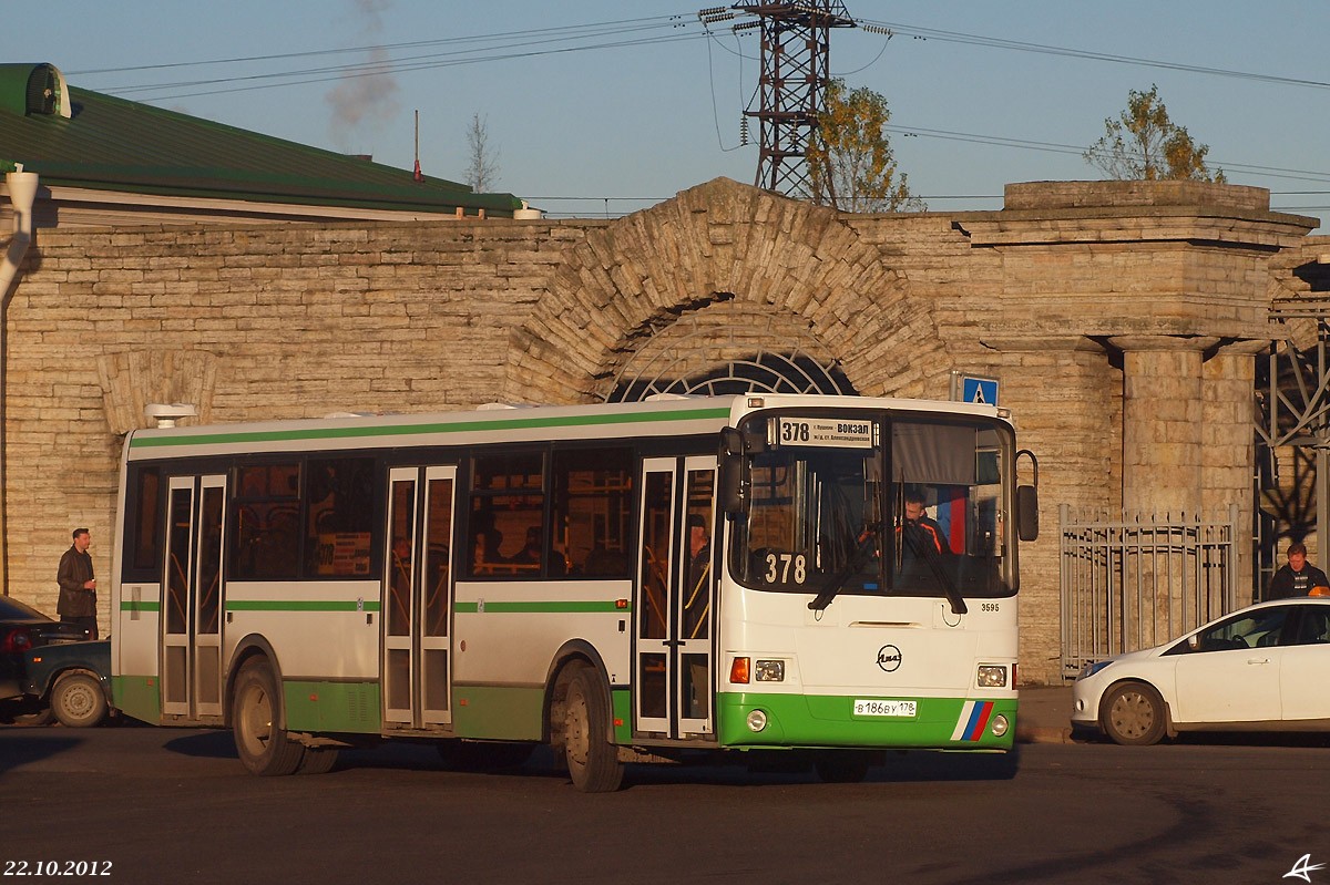 Санкт-Петербург, ЛиАЗ-5293.53 № 3595