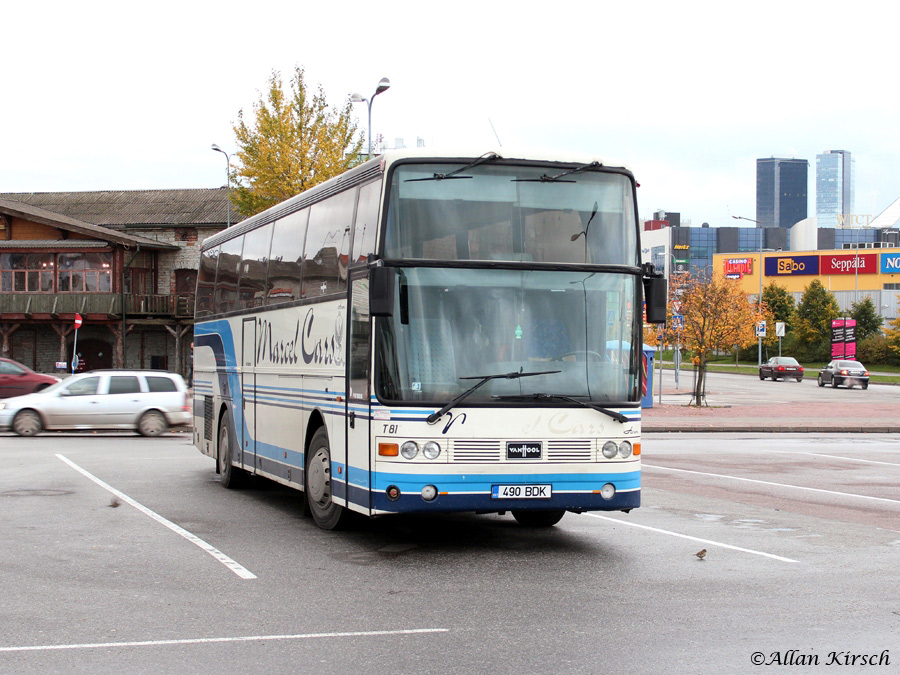 Эстония, Van Hool T815 Acron № 490 BDK