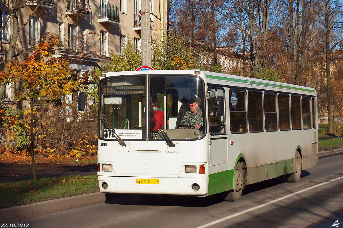 Санкт-Петербург, ЛиАЗ-5256.25 № 3016