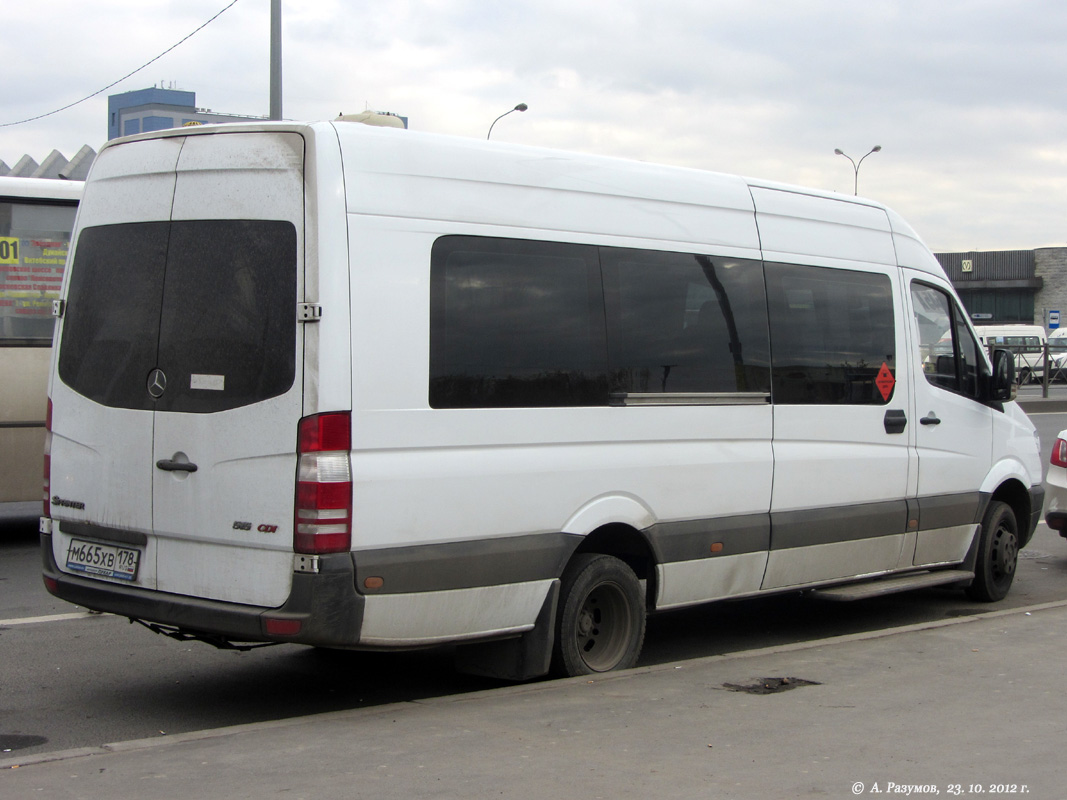 Санкт-Петербург, Луидор-22340C (MB Sprinter 515CDI) № М 665 ХВ 178