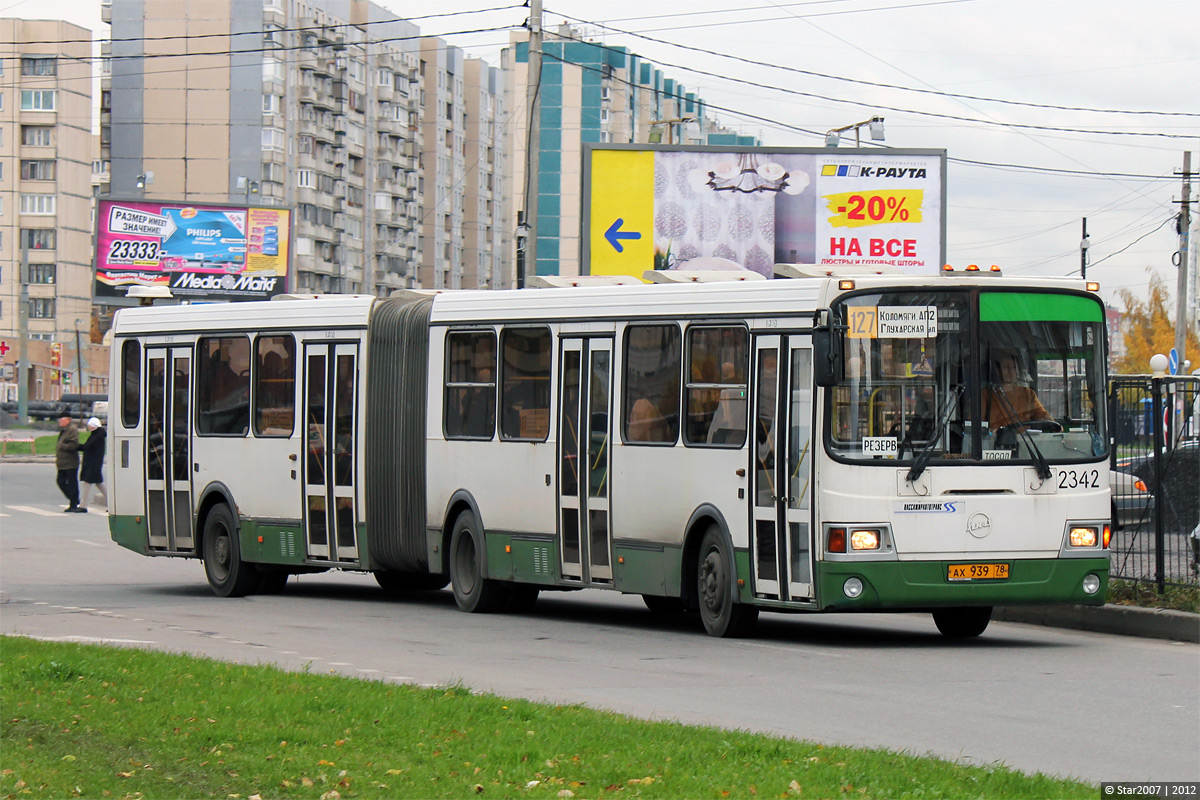 Санкт-Петербург, ЛиАЗ-6212.00 № 2342