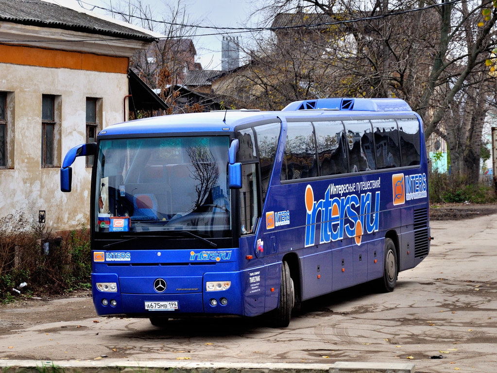 Moskwa, Mercedes-Benz O350-15RHD Tourismo Nr А 675 МВ 199