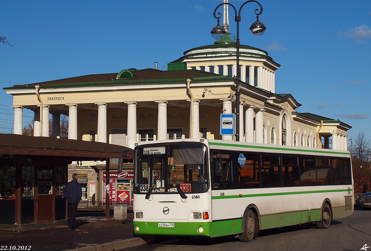 Санкт-Петербург, ЛиАЗ-5293.53 № 3580