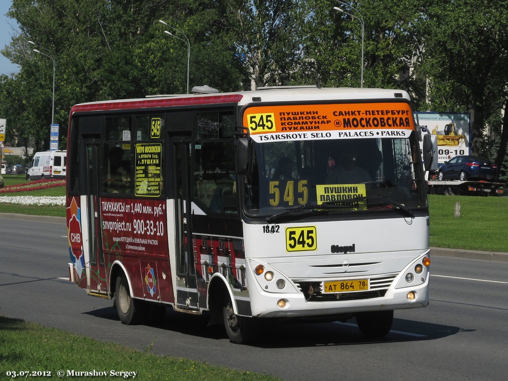 Санкт-Петербург, Otoyol M29 City II № 1842