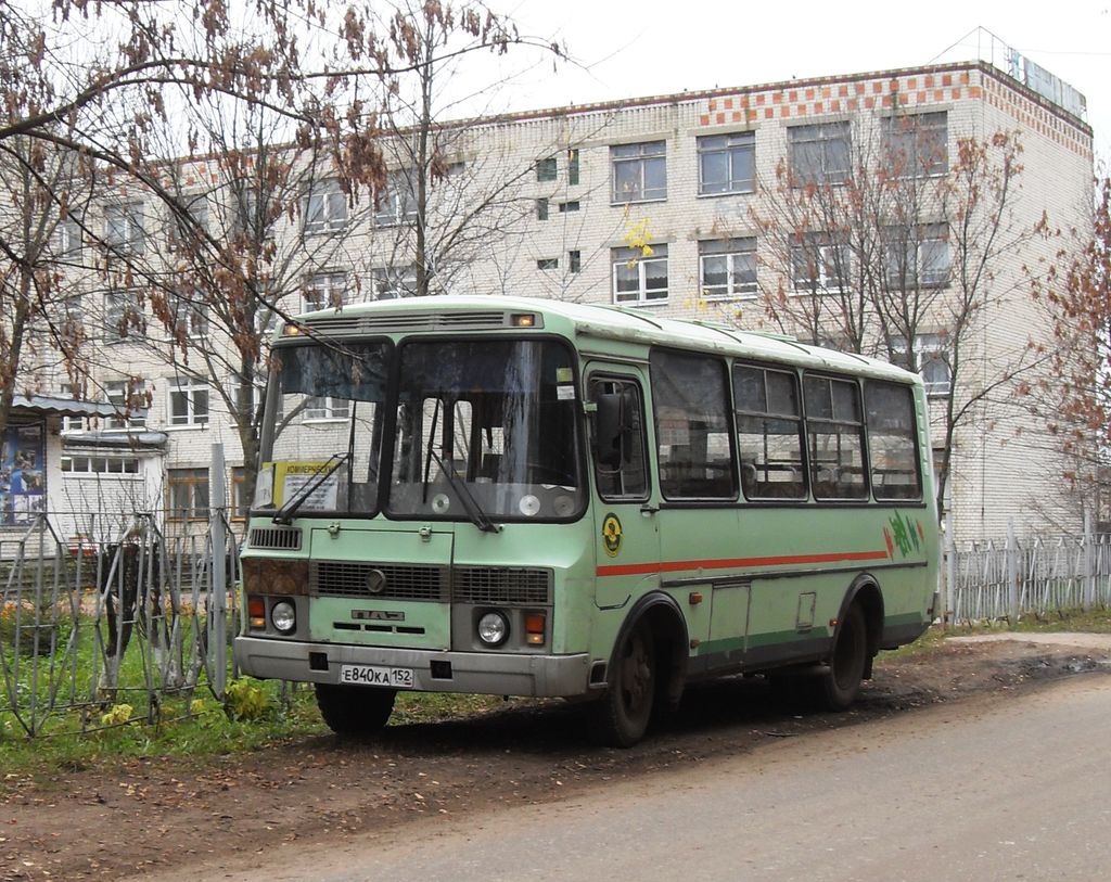 Нижегородская область, ПАЗ-32054 № Е 840 КА 152