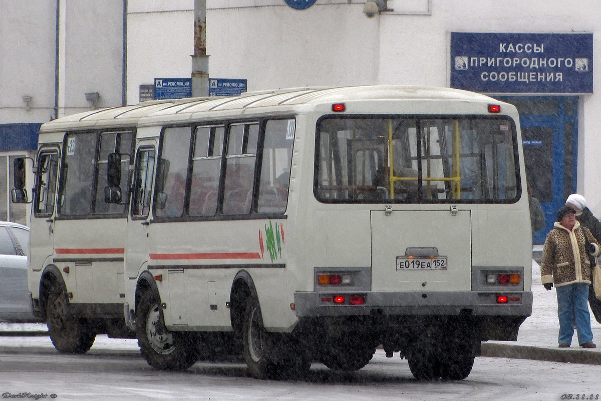 Нижегородская область, ПАЗ-32054 № Е 019 ЕА 152