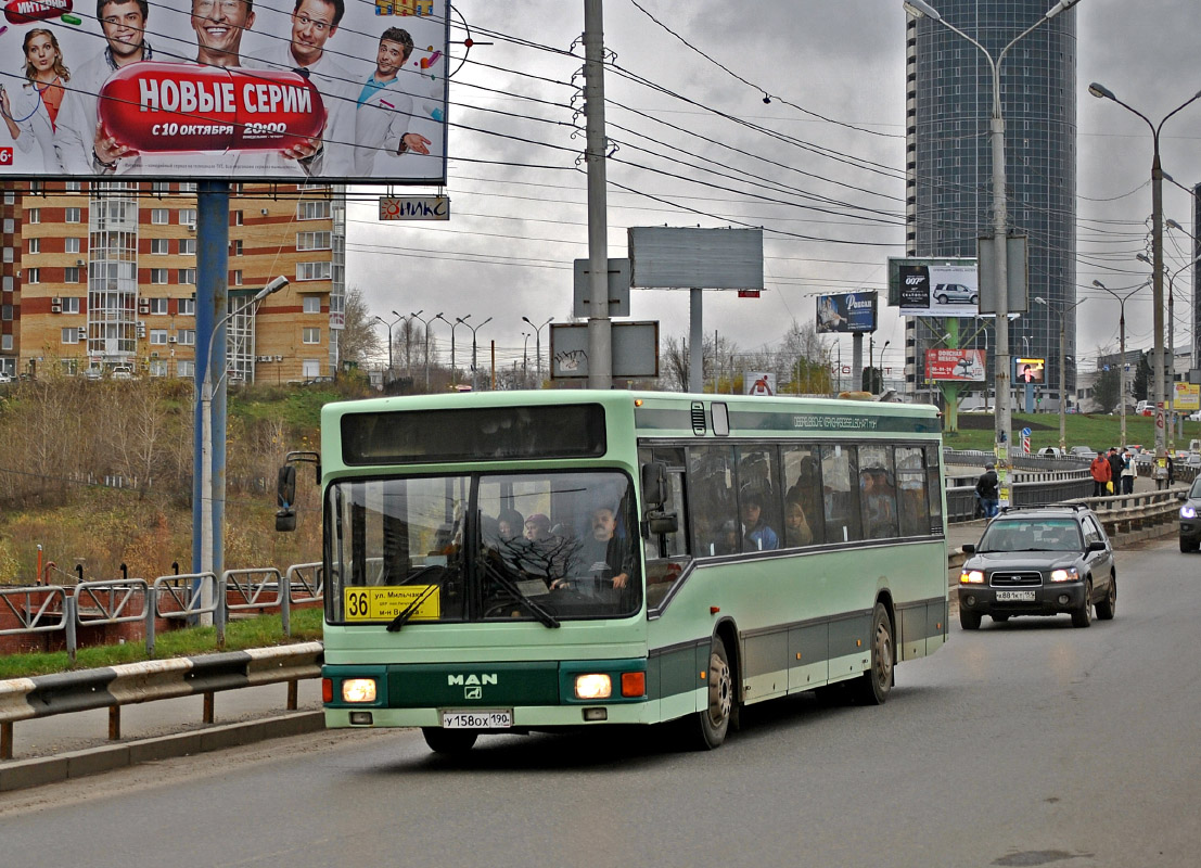 Пермский край, MAN A12 EL202 № У 158 ОХ 190