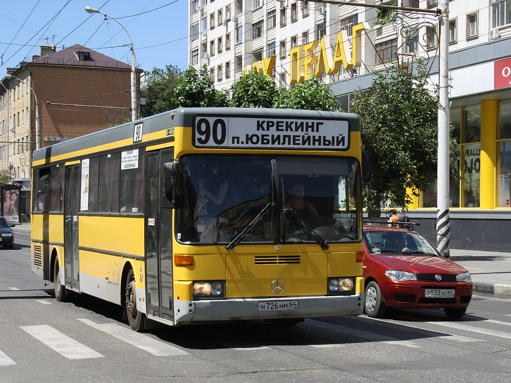 Saratov region, Mercedes-Benz O405 Nr. Н 726 НМ 64