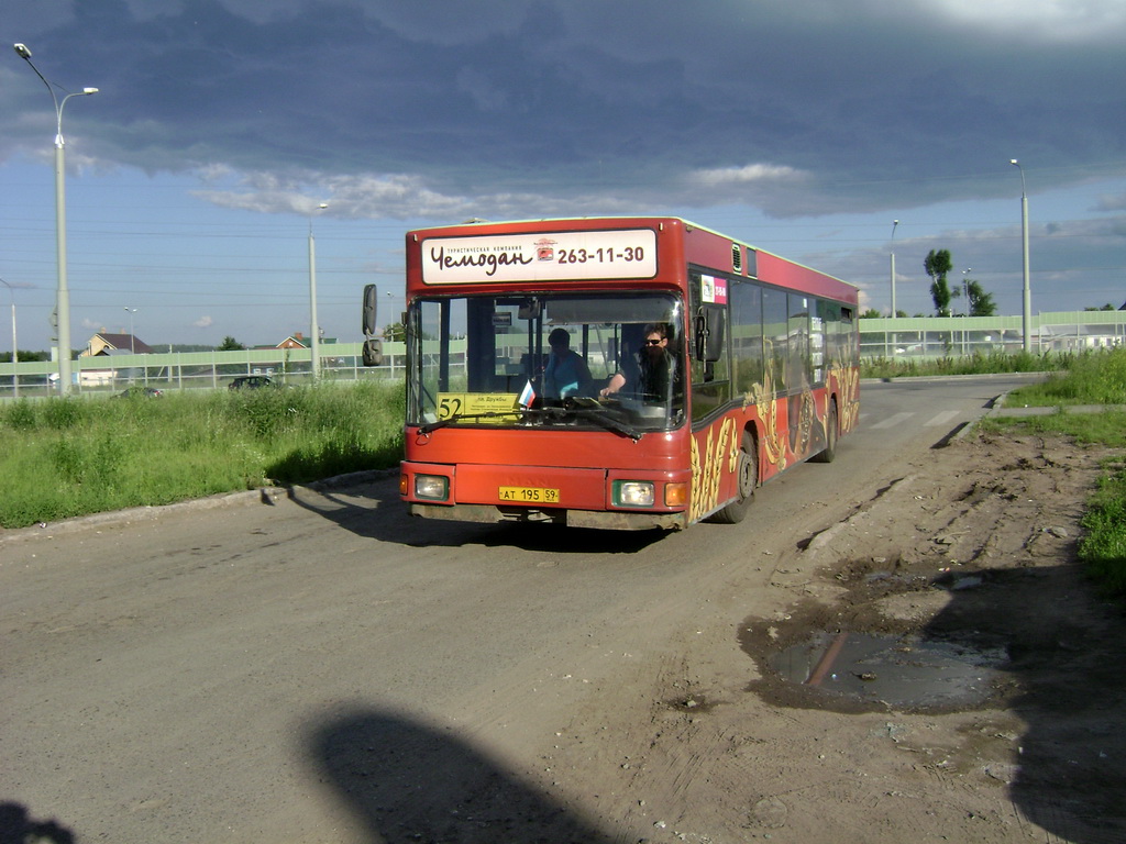 Пермский край, MAN A10 NL202 № АТ 195 59