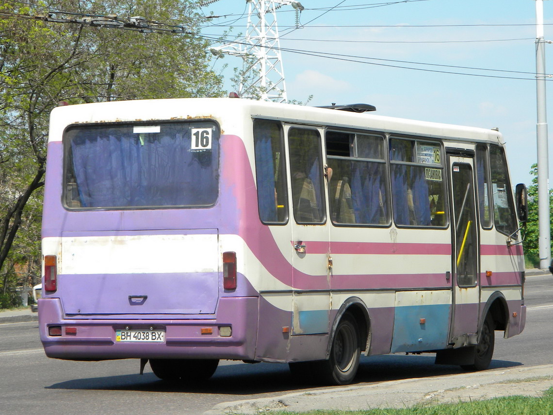 Одесская область, БАЗ-А079.09 "Эталон" № BH 4038 BX