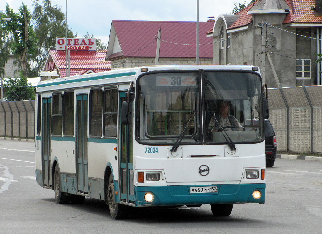 Нижегородская область, ЛиАЗ-5256.25 № 72034