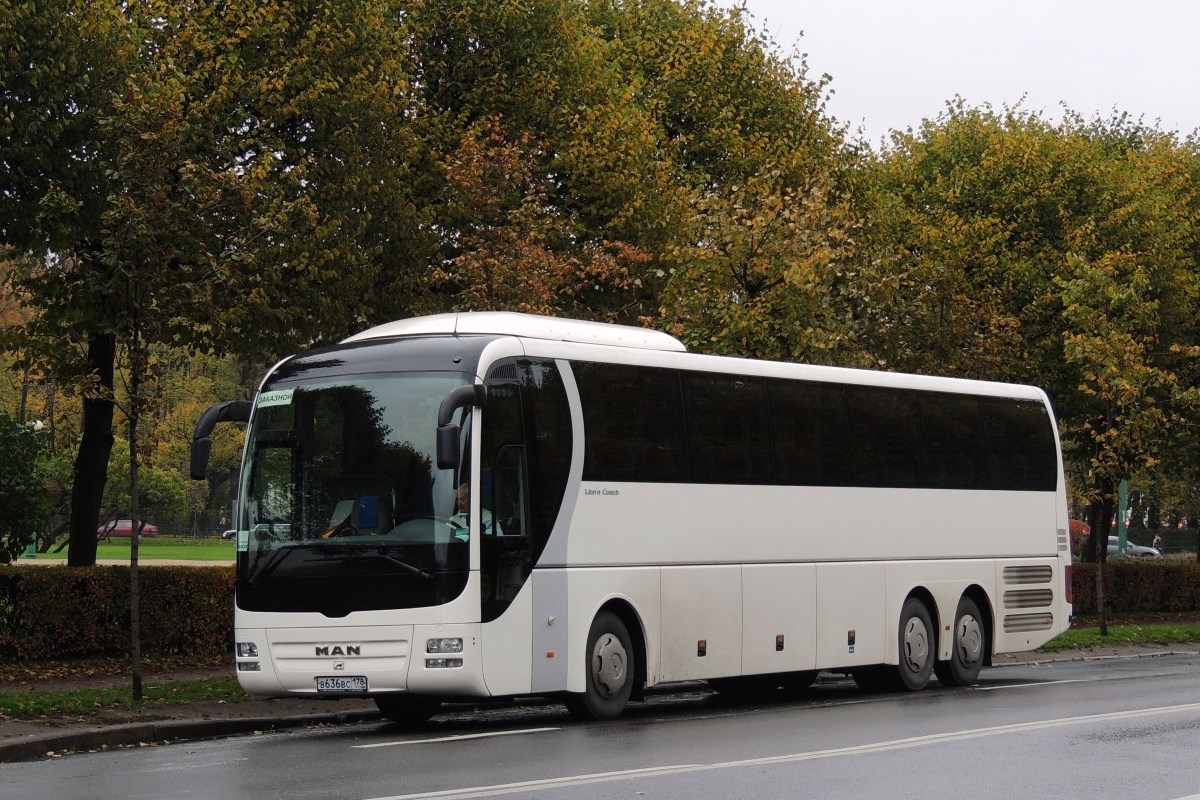 Санкт-Петербург, MAN R08 Lion's Coach L RHC444 L № В 636 ВС 178