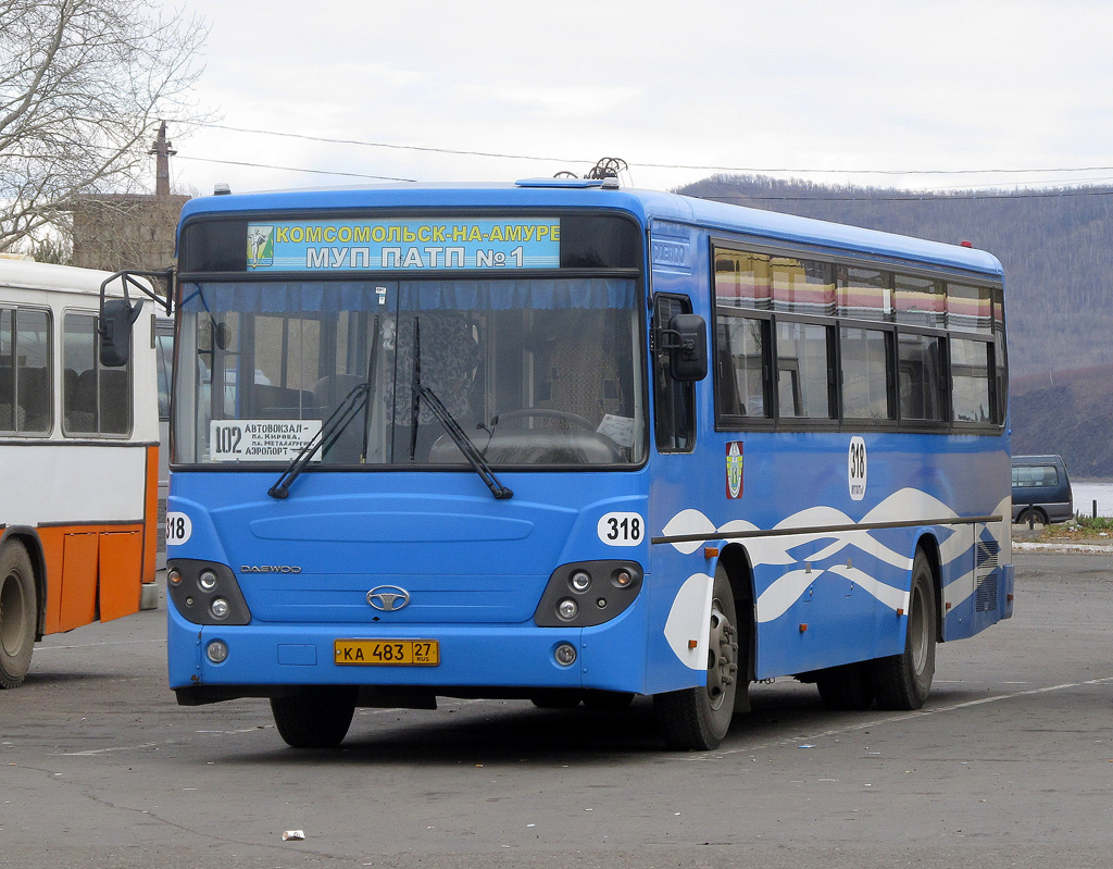 Хабаровский край, Daewoo BS106 Royal City (Ulsan) № 318
