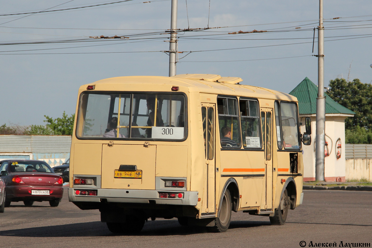 Липецкая область, ПАЗ-32054 № АВ 946 48